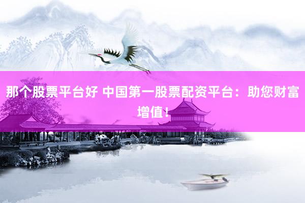 那个股票平台好 中国第一股票配资平台：助您财富增值！