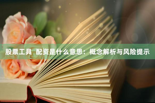股票工具  配资是什么意思：概念解析与风险提示